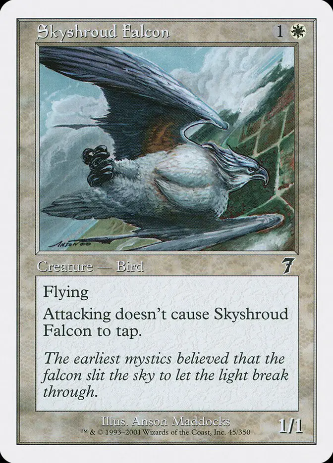 Skyshroud Falcon (Seventh Edition)