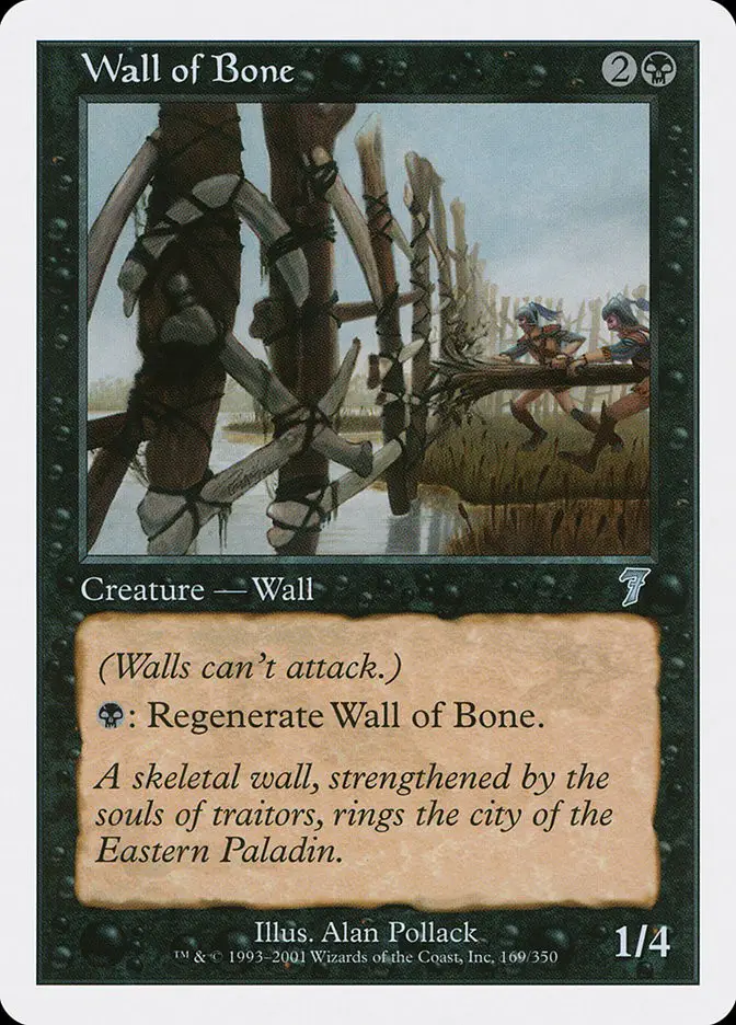 Wall of Bone (Seventh Edition)