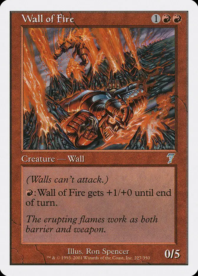 Wall of Fire (Seventh Edition)