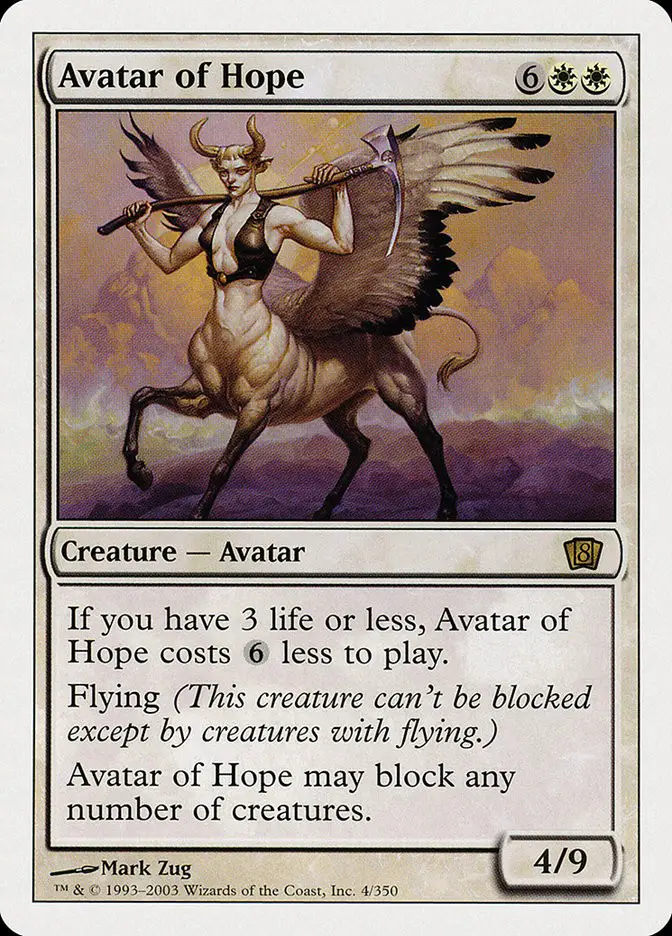 Avatar of Hope (Eighth Edition)