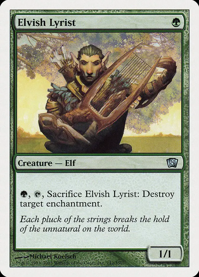 Elvish Lyrist (Eighth Edition)