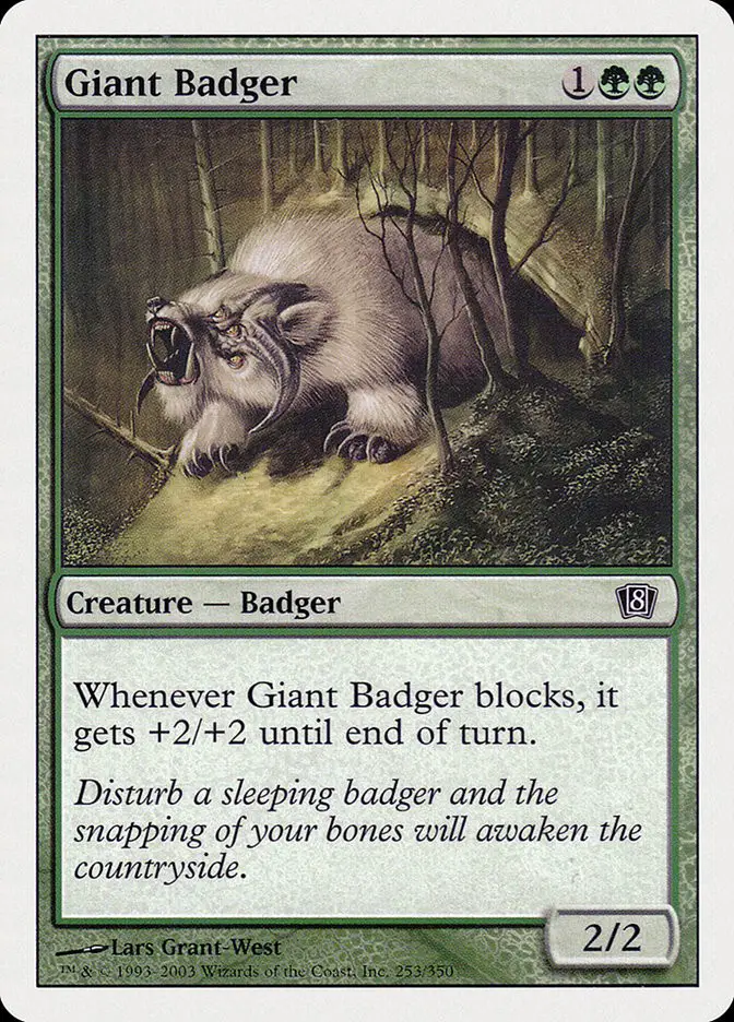 Giant Badger (Eighth Edition)
