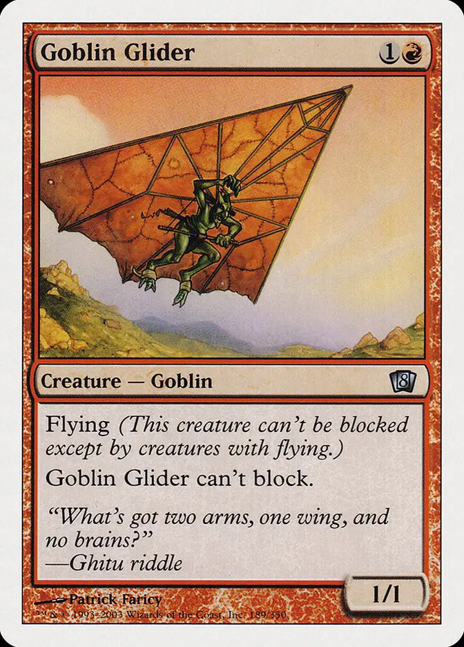Goblin Glider (Eighth Edition)