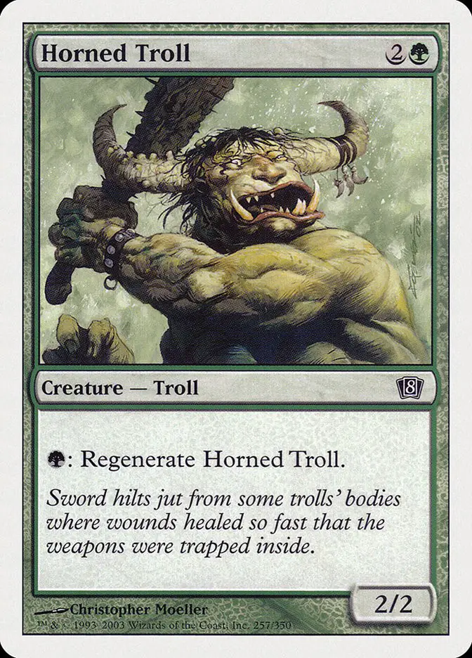 Horned Troll (Eighth Edition)