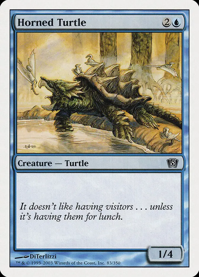Horned Turtle (Eighth Edition)