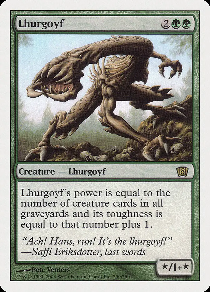 Lhurgoyf (Eighth Edition)