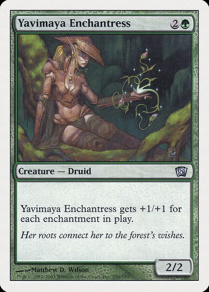 Yavimaya Enchantress (Eighth Edition)