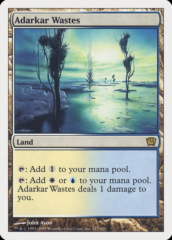 Adarkar Wastes (Ninth Edition)