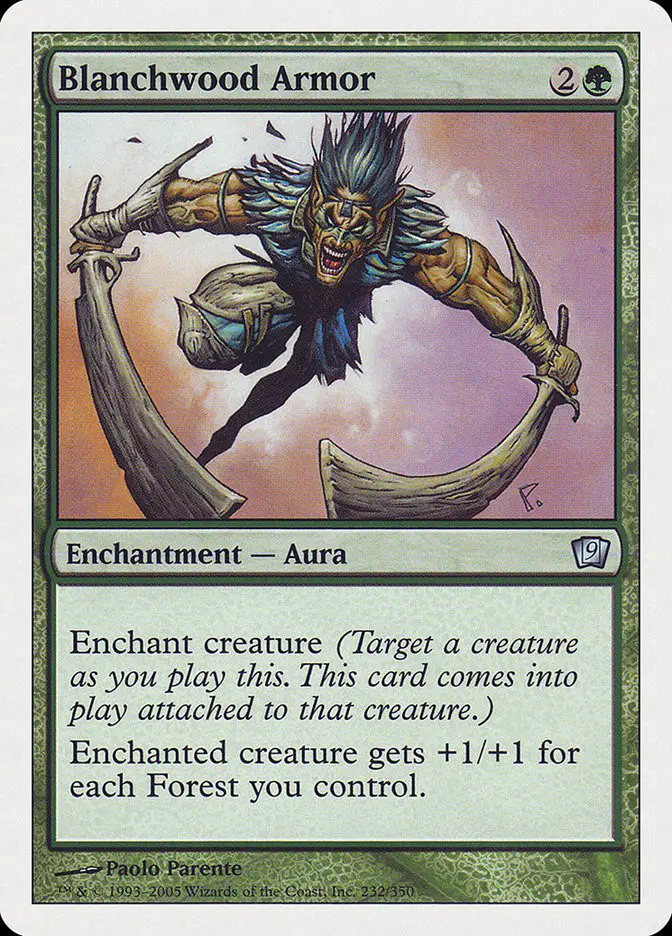 Blanchwood Armor (Ninth Edition)