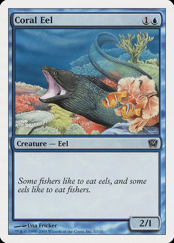 Coral Eel (Ninth Edition)