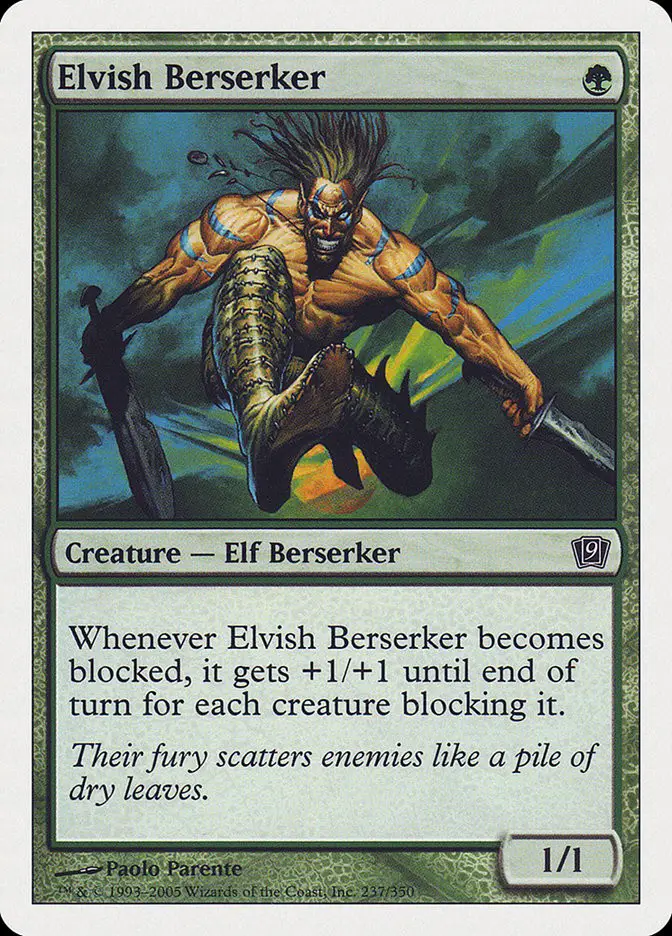 Elvish Berserker (Ninth Edition)