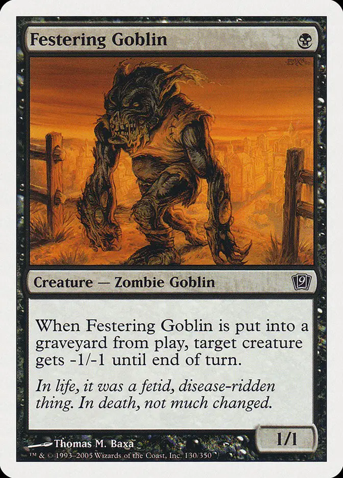 Festering Goblin (Ninth Edition)