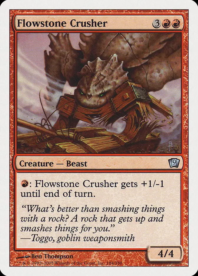 Flowstone Crusher (Ninth Edition)