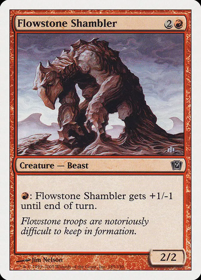 Flowstone Shambler (Ninth Edition)
