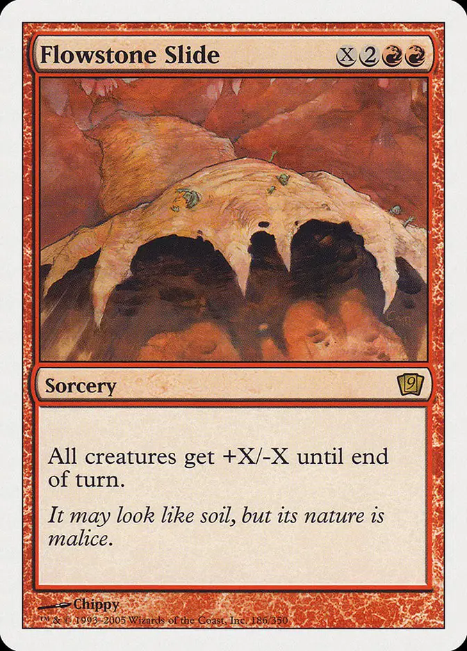 Flowstone Slide (Ninth Edition)