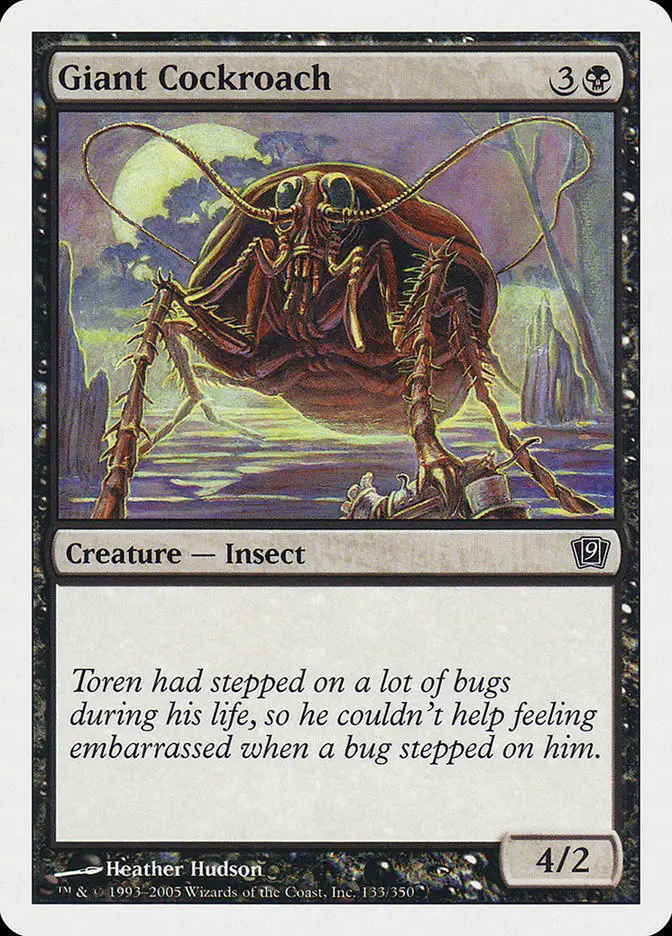 Giant Cockroach (Ninth Edition)