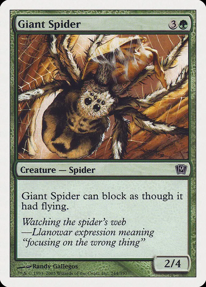 Giant Spider (Ninth Edition)