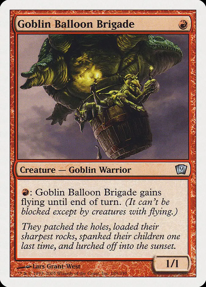 Goblin Balloon Brigade (Ninth Edition)