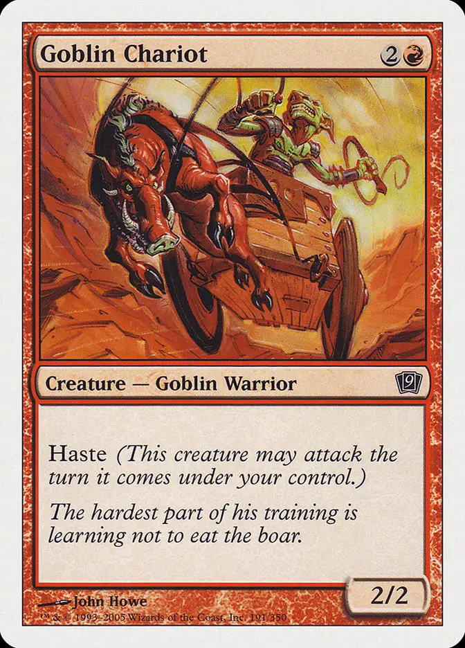 Goblin Chariot (Ninth Edition)