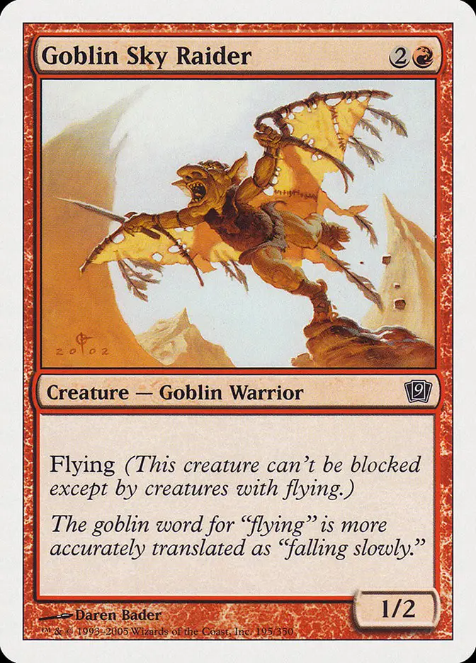 Goblin Sky Raider (Ninth Edition)