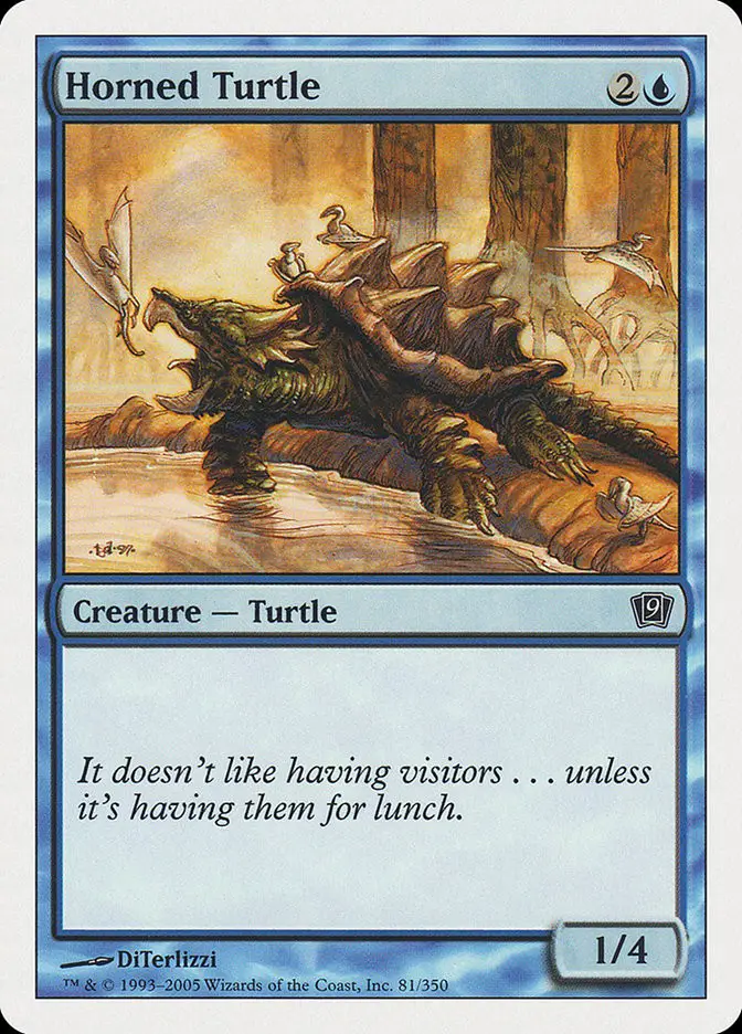 Horned Turtle (Ninth Edition)