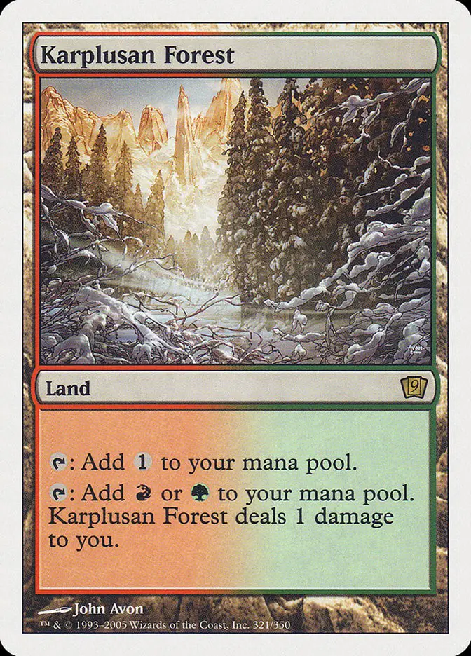 Karplusan Forest (Ninth Edition)