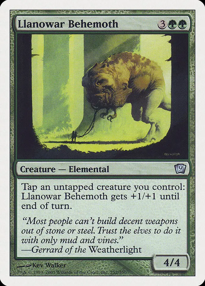 Llanowar Behemoth (Ninth Edition)