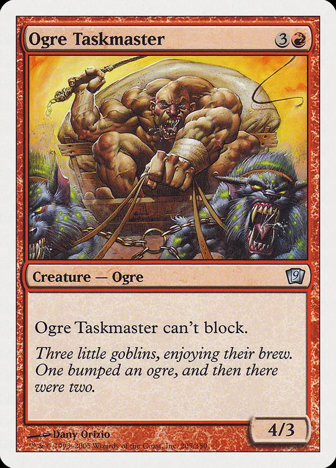 Ogre Taskmaster (Ninth Edition)