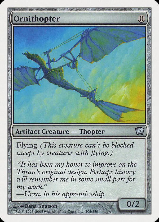 Ornithopter (Ninth Edition)