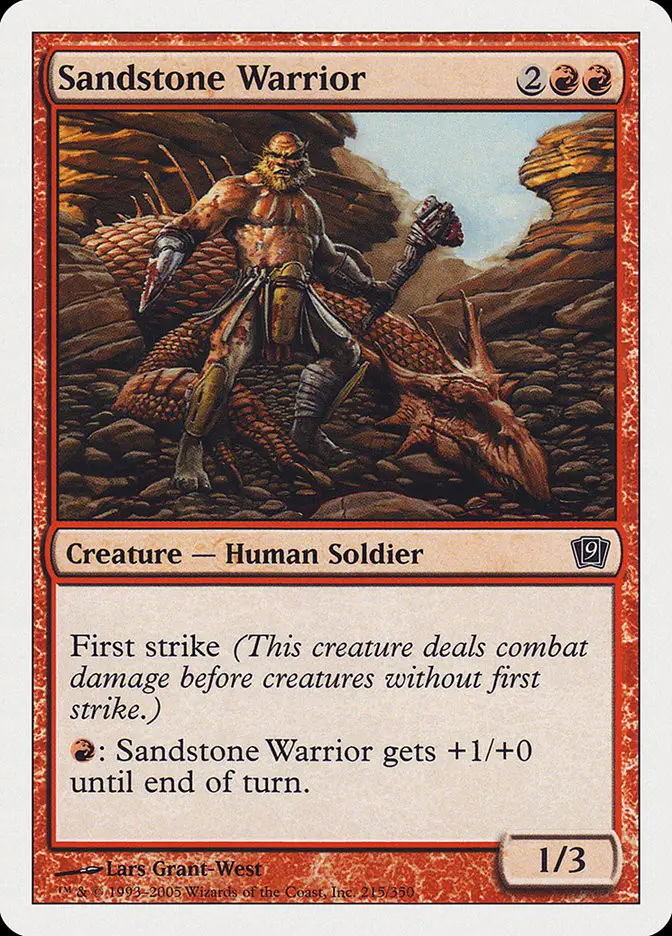 Sandstone Warrior (Ninth Edition)