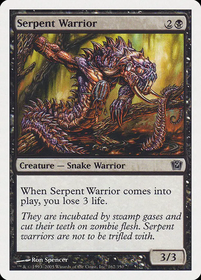 Serpent Warrior (Ninth Edition)