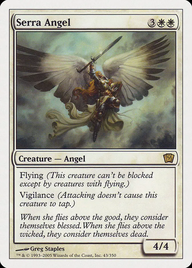 Serra Angel (Ninth Edition)