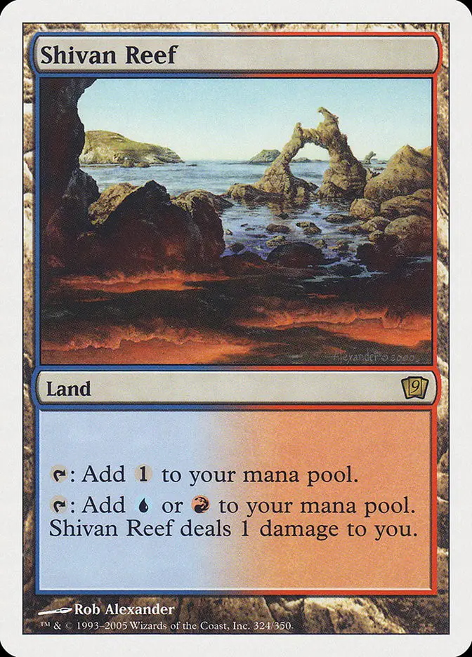 Shivan Reef (Ninth Edition)