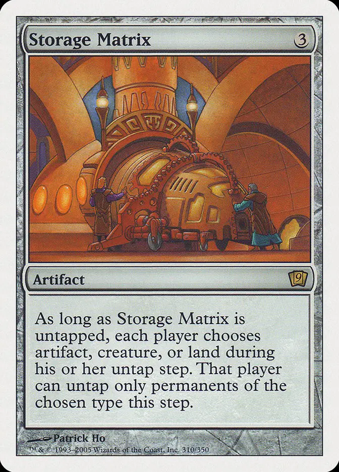 Storage Matrix (Ninth Edition)