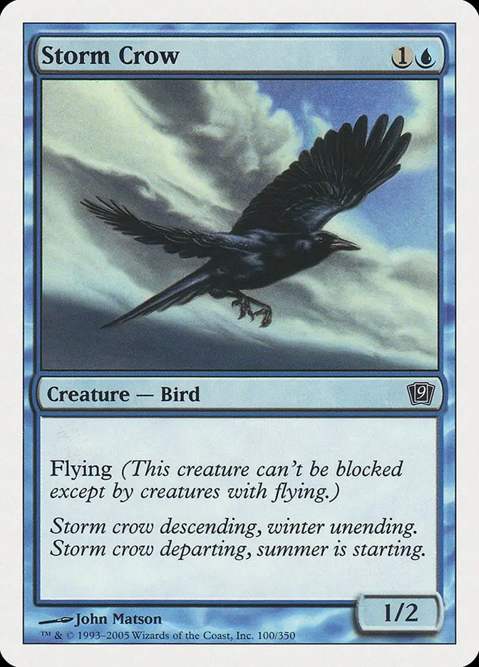 Storm Crow (Ninth Edition)