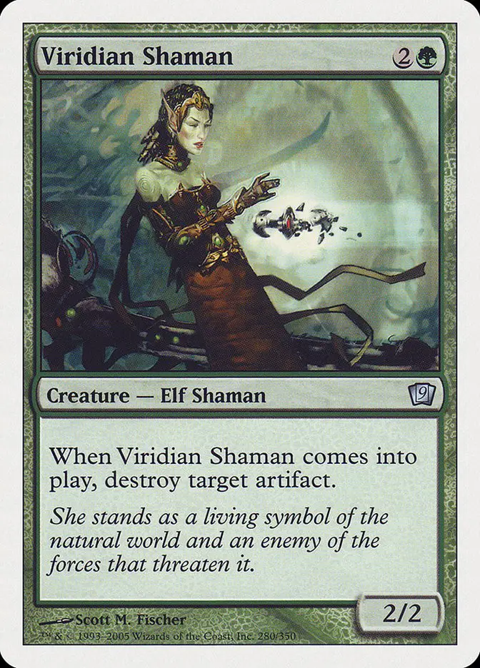 Viridian Shaman (Ninth Edition)