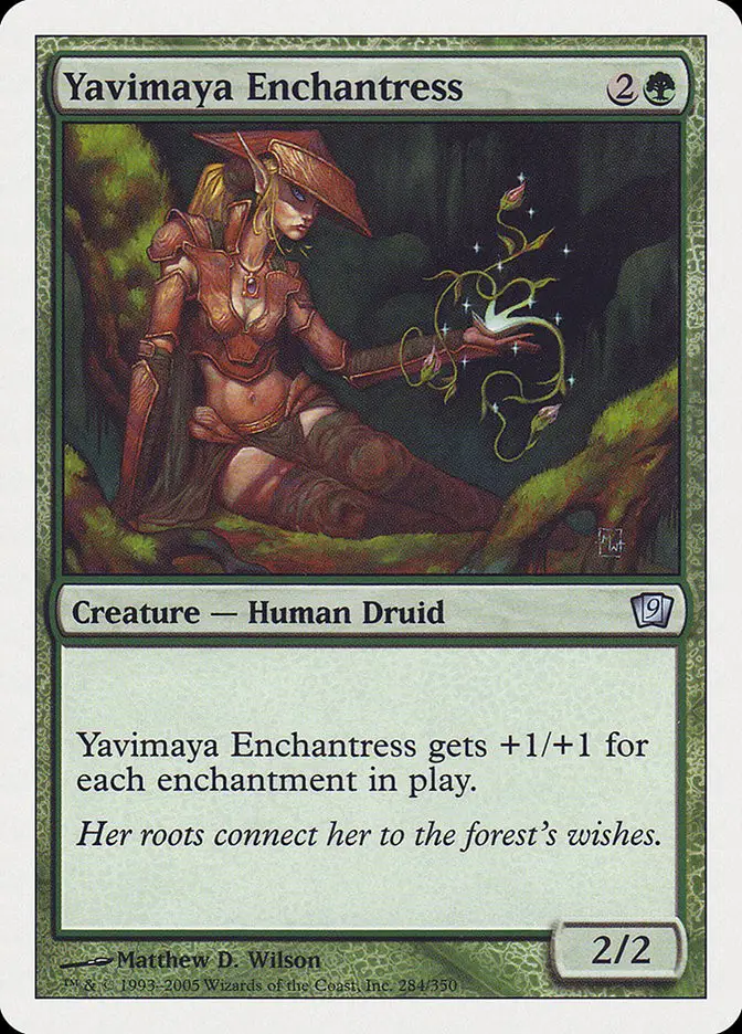 Yavimaya Enchantress (Ninth Edition)