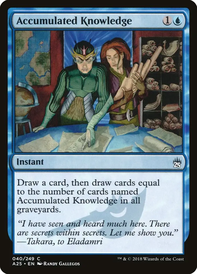 Accumulated Knowledge (Masters 25)