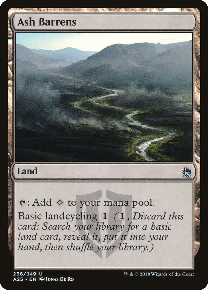 Ash Barrens (Masters 25)