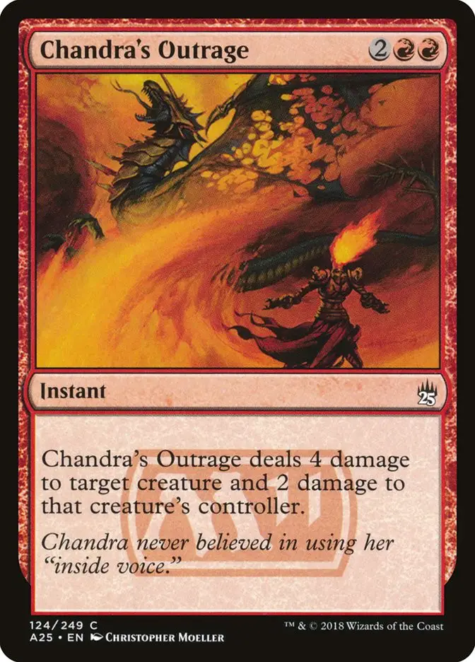 Chandra s Outrage (Masters 25)