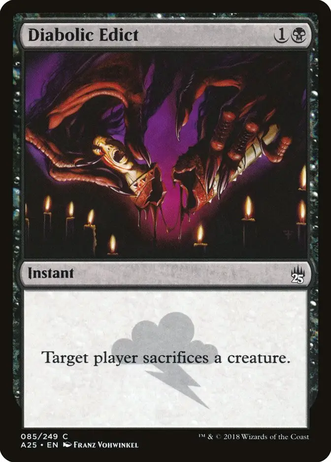Diabolic Edict (Masters 25)