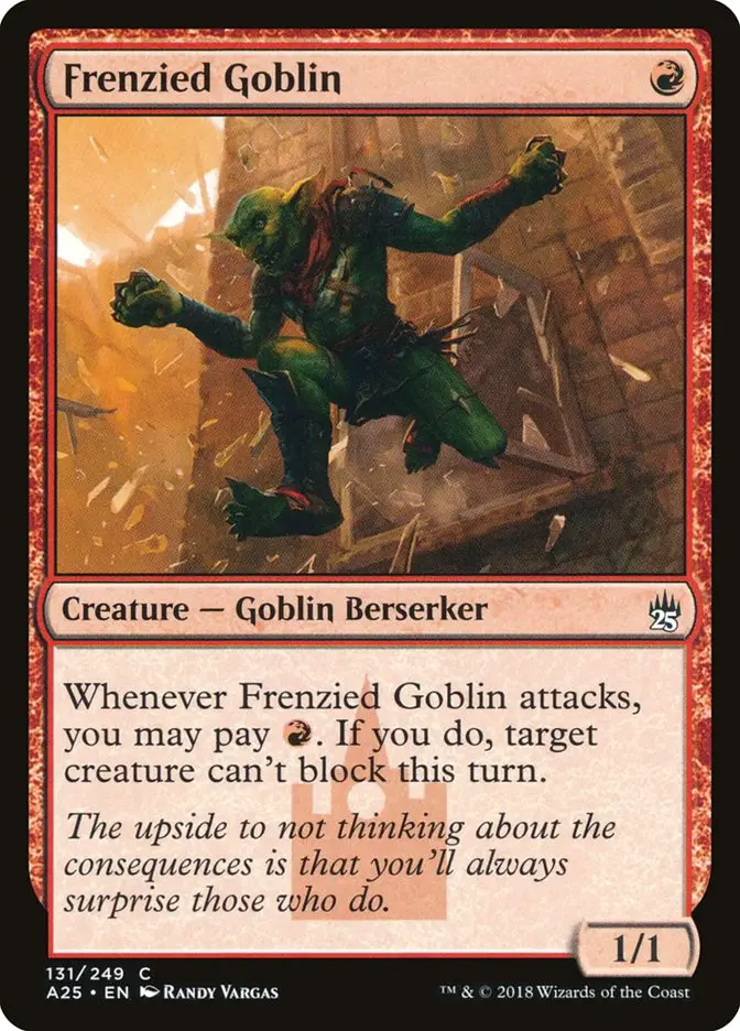 Frenzied Goblin (Masters 25)