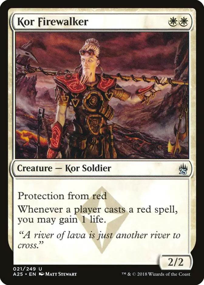 Kor Firewalker (Masters 25)