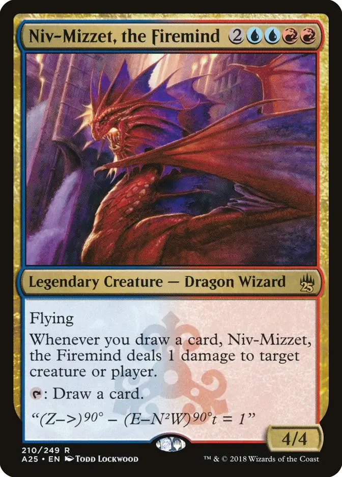 Niv Mizzet  the Firemind (Masters 25)