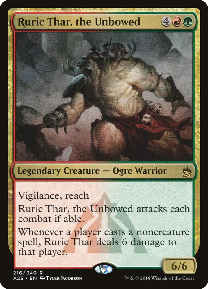 Ruric Thar  the Unbowed (Masters 25)