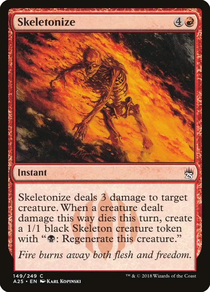 Skeletonize (Masters 25)