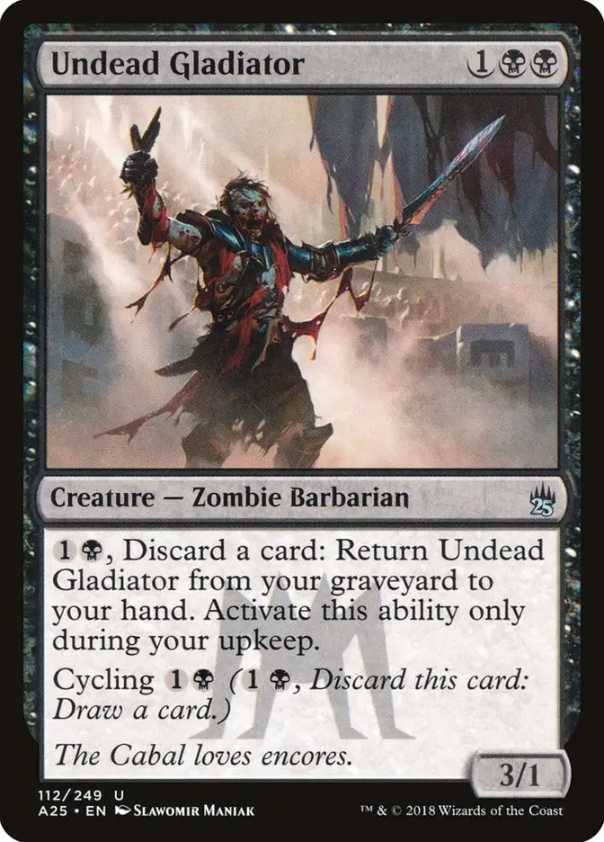 Undead Gladiator (Masters 25)
