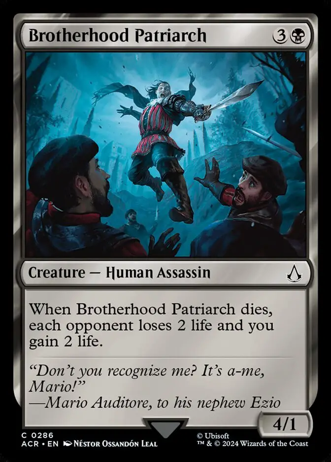 Brotherhood Patriarch (Assassin