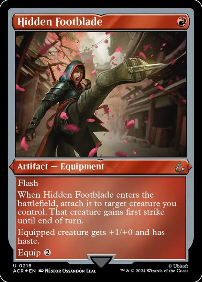 Hidden Footblade (Assassin