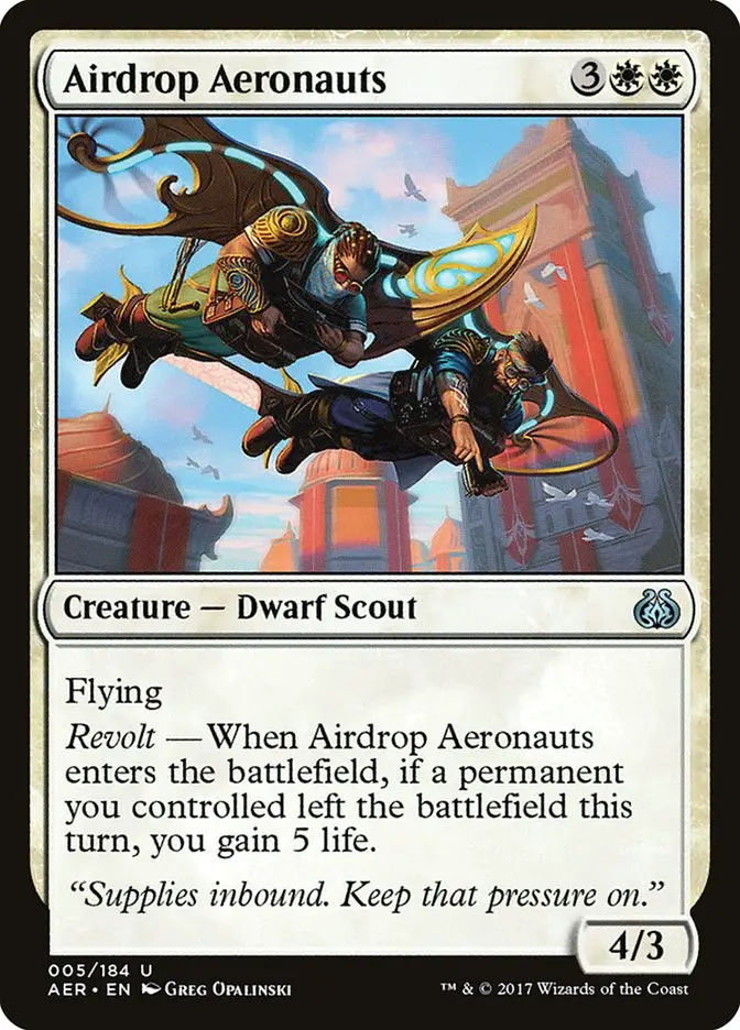Airdrop Aeronauts (Aether Revolt)